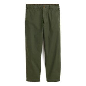 Alex Mill Flat Front Chino - Olive Green - 33" Waist/28" Inseam